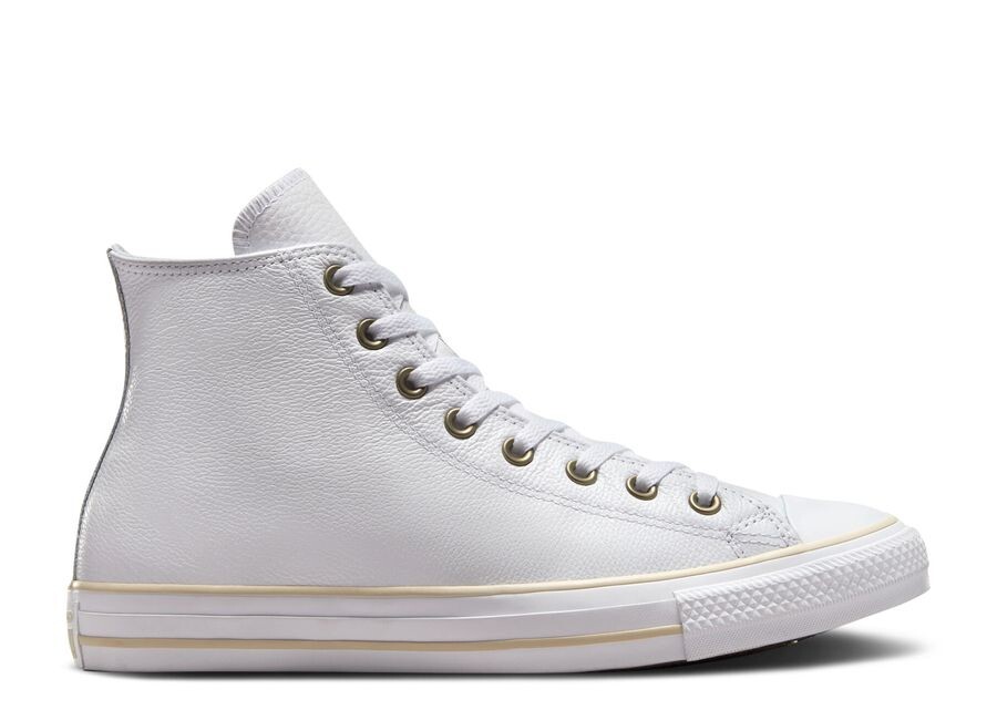 

Кроссовки Converse Chuck Taylor All Star Leather High, цвет White Miso Glaze