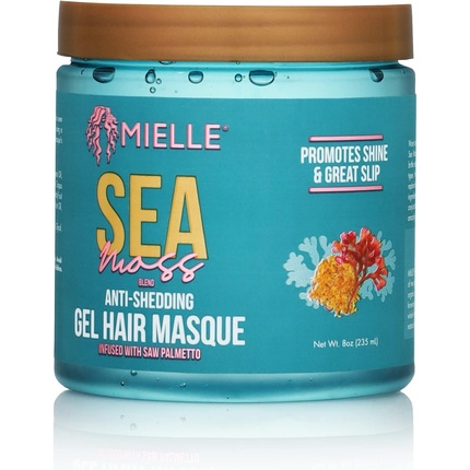 Гель-маска для волос против выпадения волос Mielle Sea Moss, 8 унций Mielle Organics