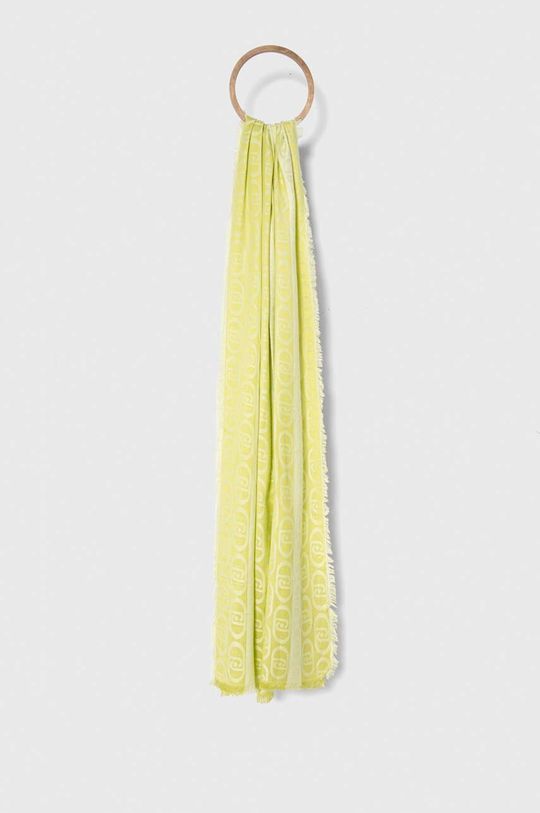 Шаль Liu Jo, зеленый шарфы liu jo sport шарф
