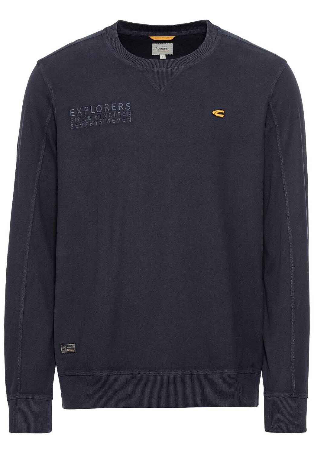 

Толстовка Camel Active Sweatshirt aus zertifiziertem Organic Cotton, темно-синий