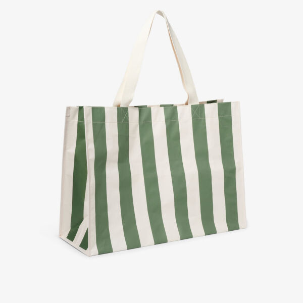 

Плетеная пляжная сумка vacay carryall с полосатым принтом Sunnylife, зеленый