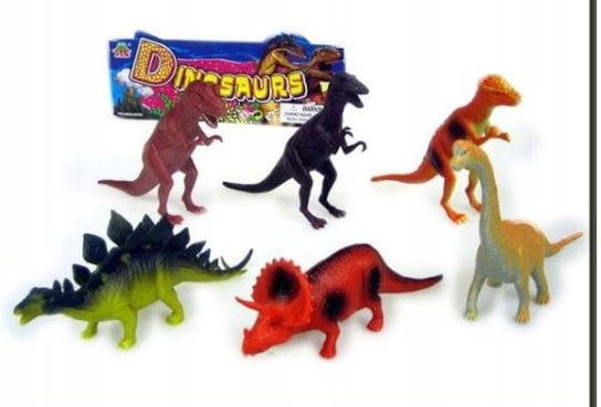 Hipo, Набор фигурок динозавров, 6 шт. hipo набор фигурок динозавров 12 шт
