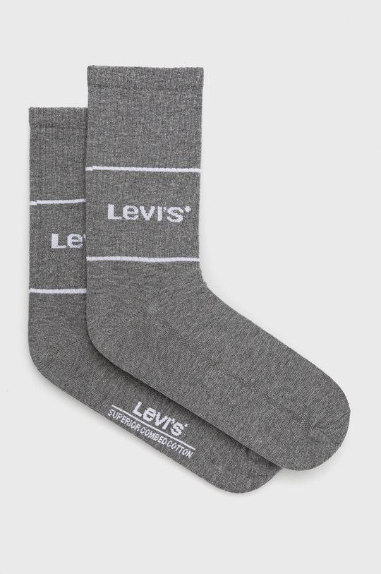 Носки (2 пары) Levi's, серый
