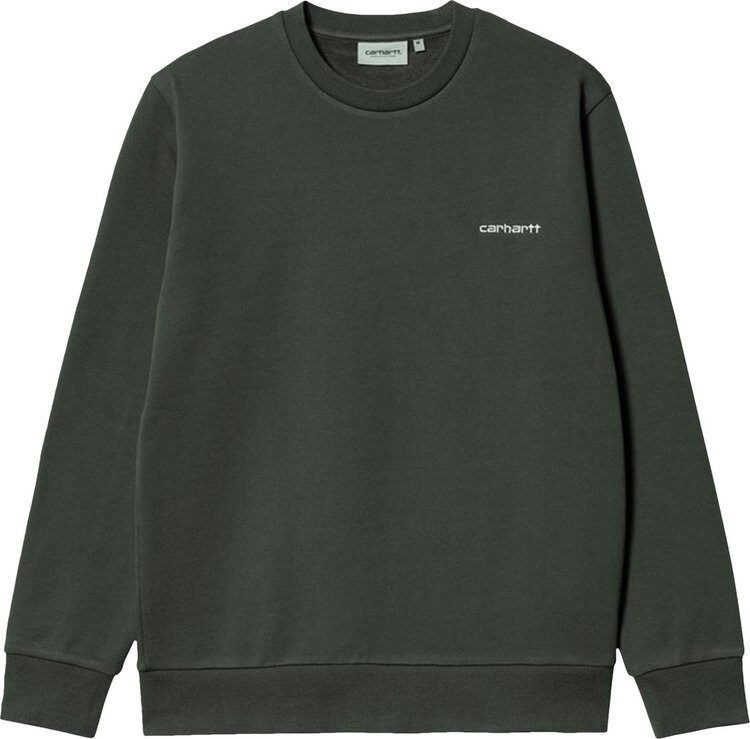 

Свитер Carhartt WIP Script Embroidery Sweater 'Green', зеленый