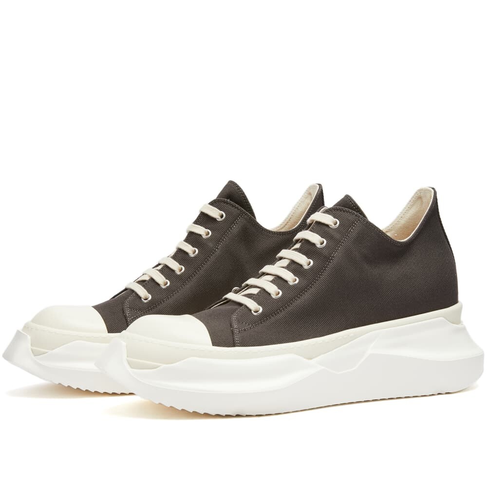 

Низкие кроссовки из джинсовой саржи с абстрактным принтом Rick Owens DRKSHDW