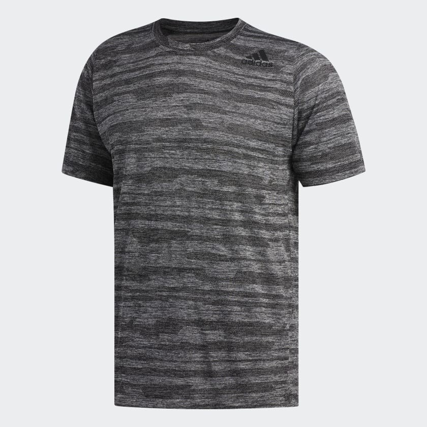 

Футболка adidas FreeLift Engineered Heather, черный/темно-серый