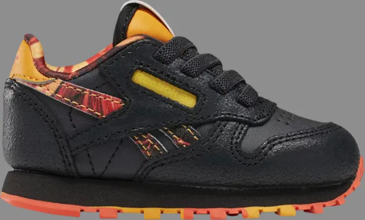

Кроссовки national geographic x classic leather toddler 'lava' Reebok, черный