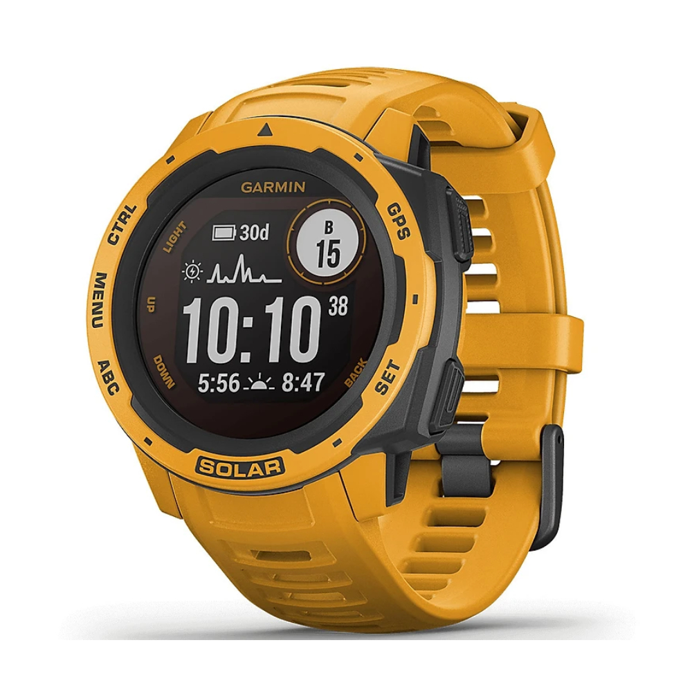 Умные часы Garmin Instinct Solar, 0.9, Bluetooth, желтый умные часы garmin instinct 2 surf 45mm mavericks