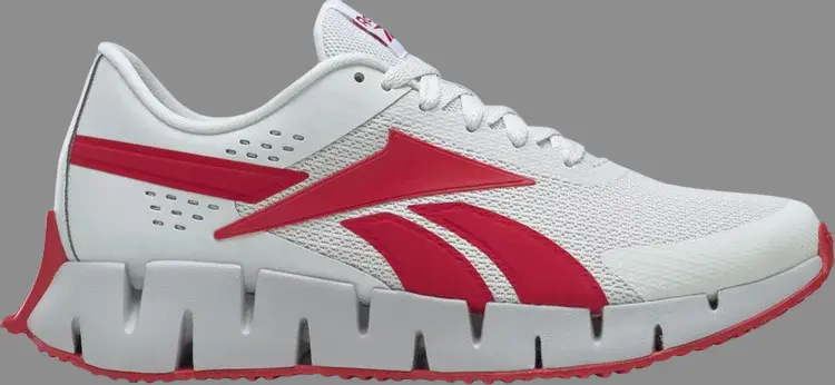 

Кроссовки zig dynamica 2 'pure grey vector red' Reebok, серый