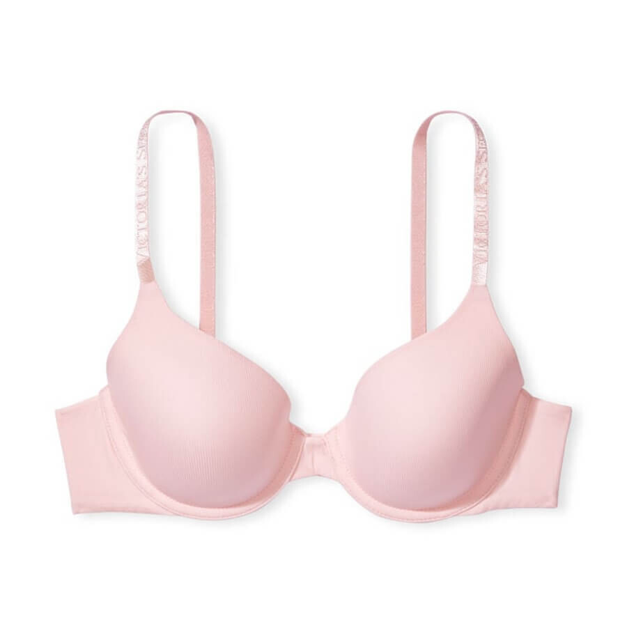 

Бюстгальтер на косточках Victoria's Secret The T-shirt Lightly Lined Full Coverage, розовый