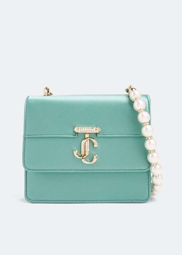 

Сумка JIMMY CHOO Avenue Quad XS shoulder bag, зеленый