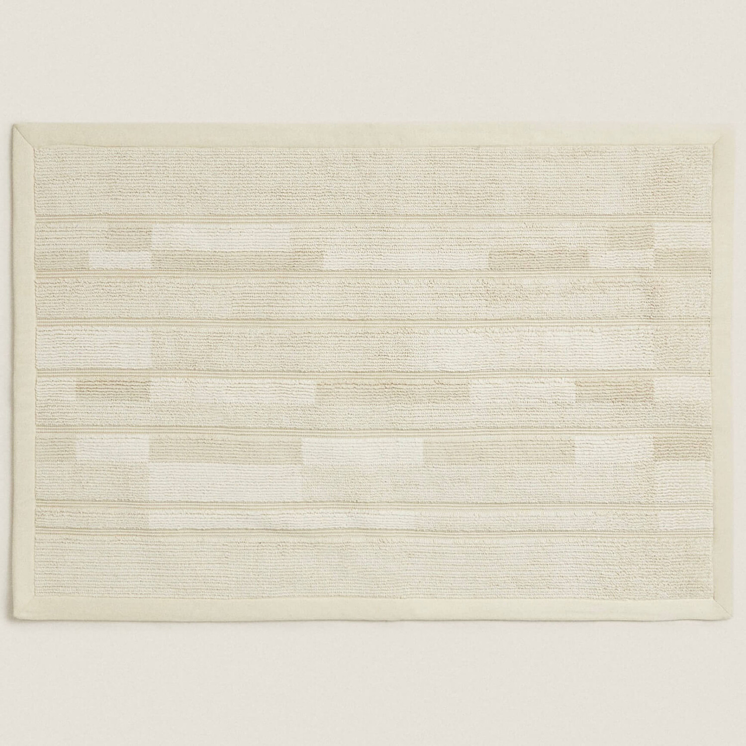 

Коврик для ванны Zara Home Patchwork 70X110, бежевый