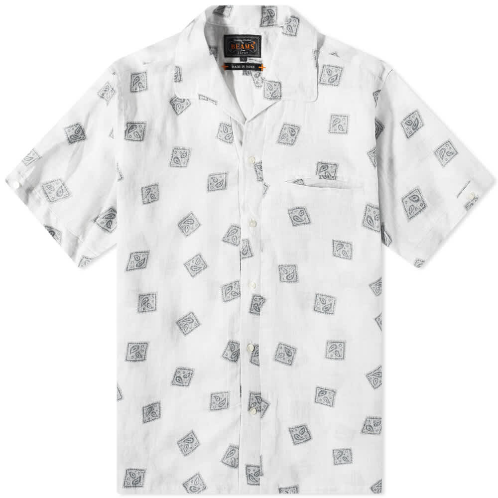 

Рубашка Beams Plus Short Sleeve Italian Collar Shirt