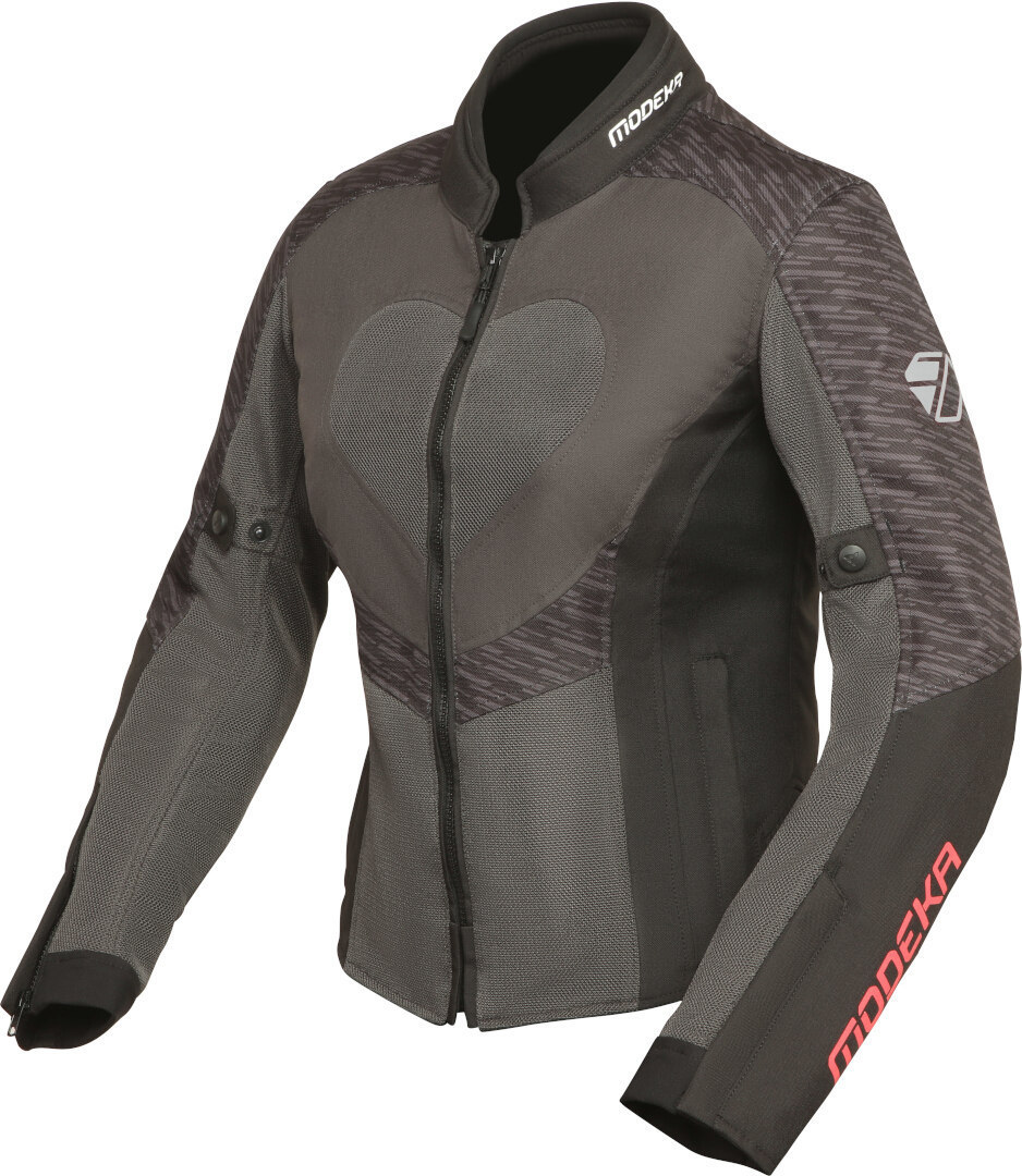 Куртка Modeka Emma Air мотоциклетная текстильная, темно-серый emma air женская мотоциклетная текстильная куртка modeka черный