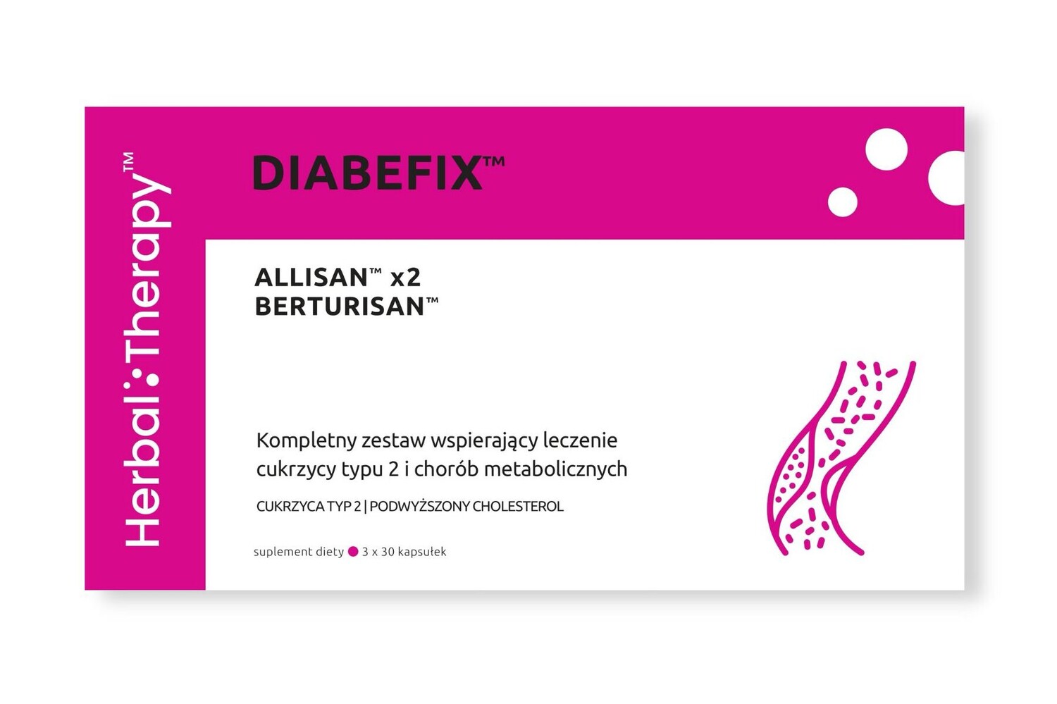 

Herbal Therapy Diabefix биологически активная добавка, 90 капсул/1 упаковка