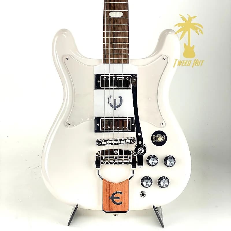

Epiphone Crestwood Custom Tremotone Polaris White