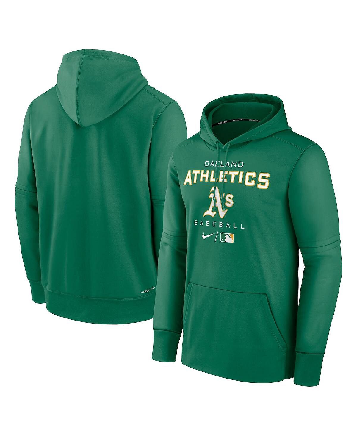 

Мужская худи kelly green oakland athletics authentic collection performance Nike, мульти