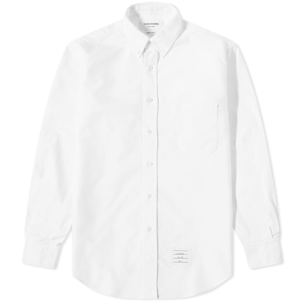 

Рубашка Thom Browne Grosgrain Placket Oxford Shirt