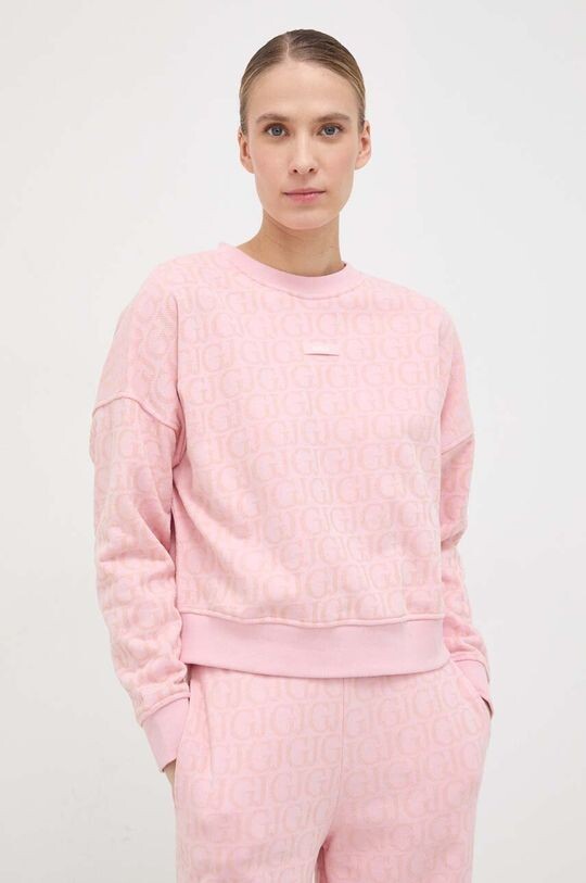 

Фуфайка Guess, розовый