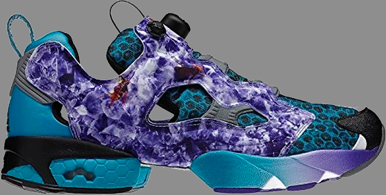 Кроссовки instapump fury og 'social status' Reebok, синий - фото