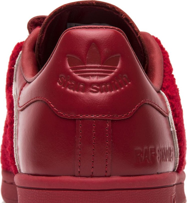 Raf simons stan sales smith red