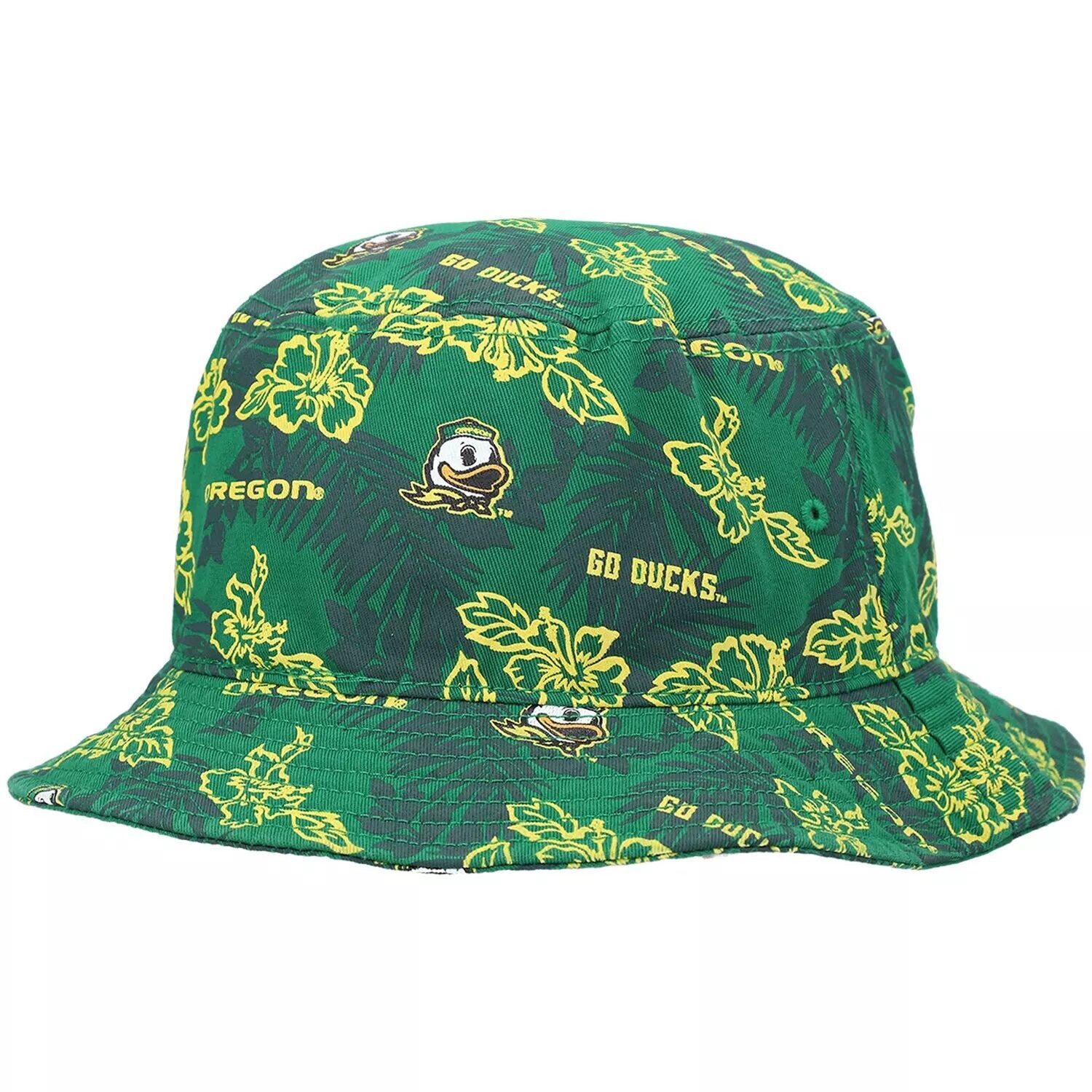 

Мужская панама с цветочным принтом Reyn Spooner Green Oregon Ducks