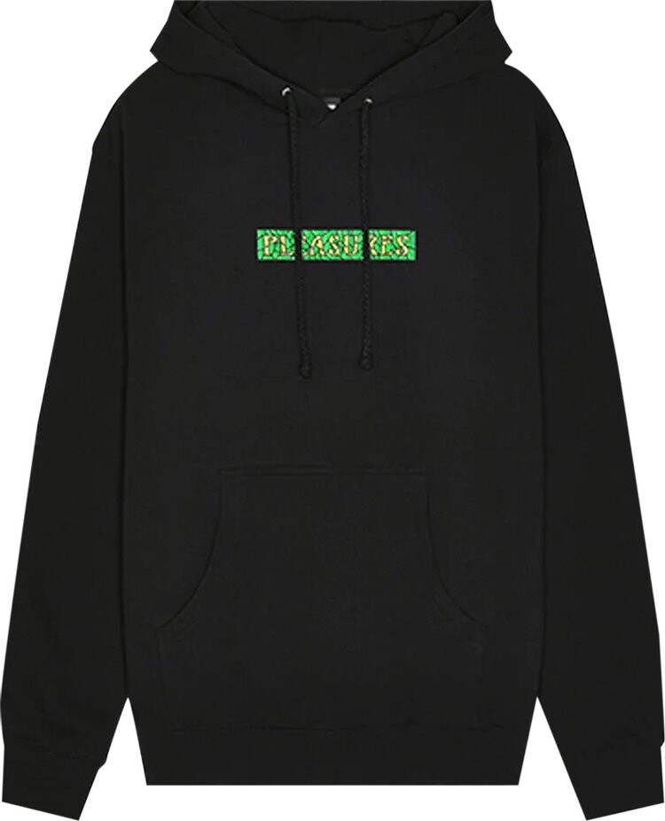 

Худи Pleasures Glass Hoodie 'Black', черный