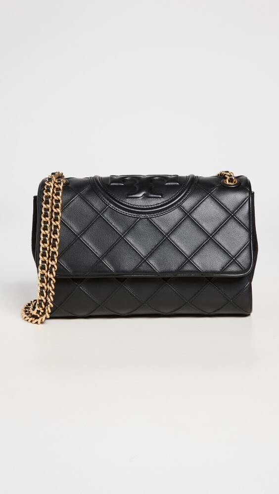 

Сумка через плечо Tory Burch Fleming Soft Convertible Shoulder, черный