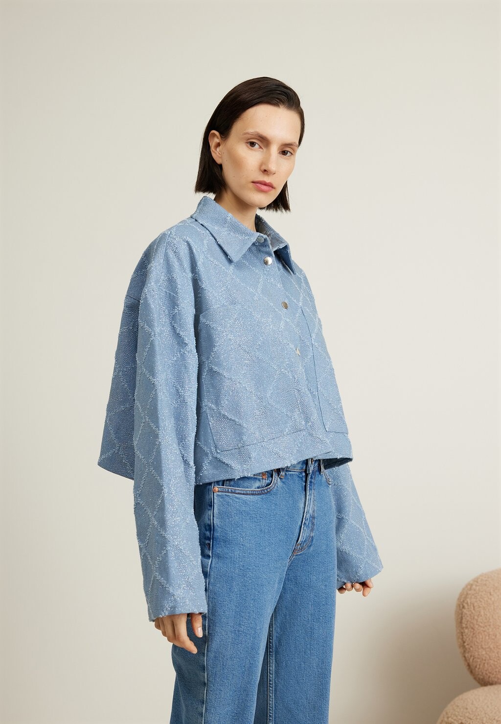 

Джинсовая куртка Cras SPARKLE, цвет denim