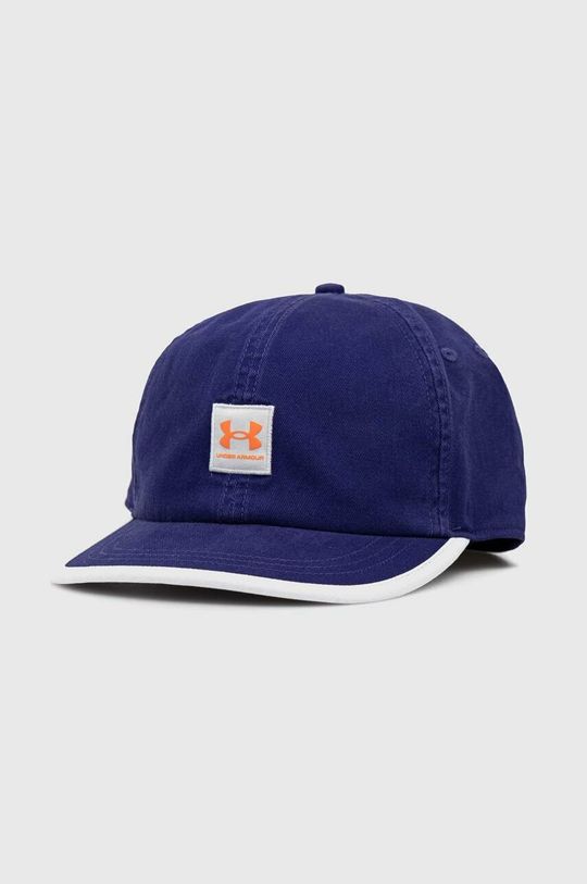 Бейсболка Under Armour, темно-синий шапка under armour размер osfm фиолетовый