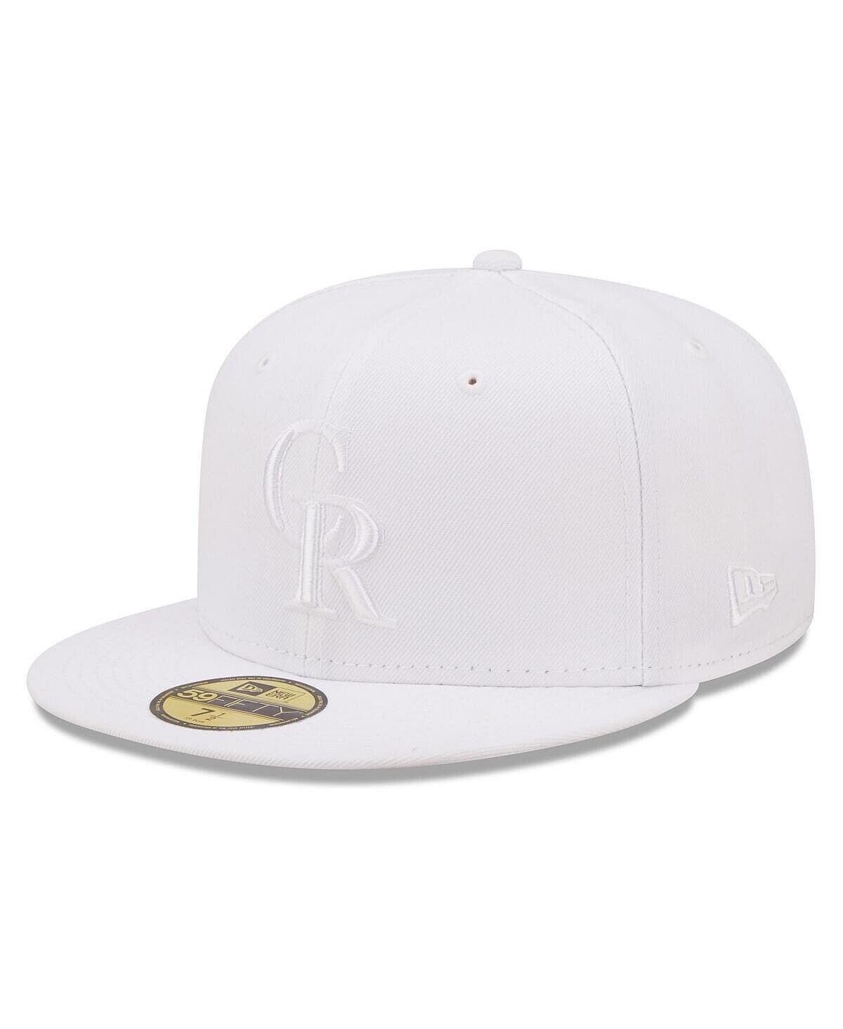 

Мужская приталенная шляпа Colorado Rockies White on White 59FIFTY New Era