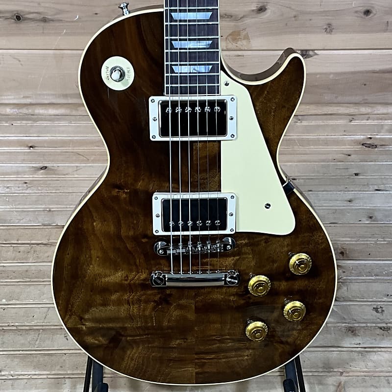 Электрогитара Gibson Custom Shop M2M '59 Les Paul Standard Koa Top Gloss Electric Guitar - Natural