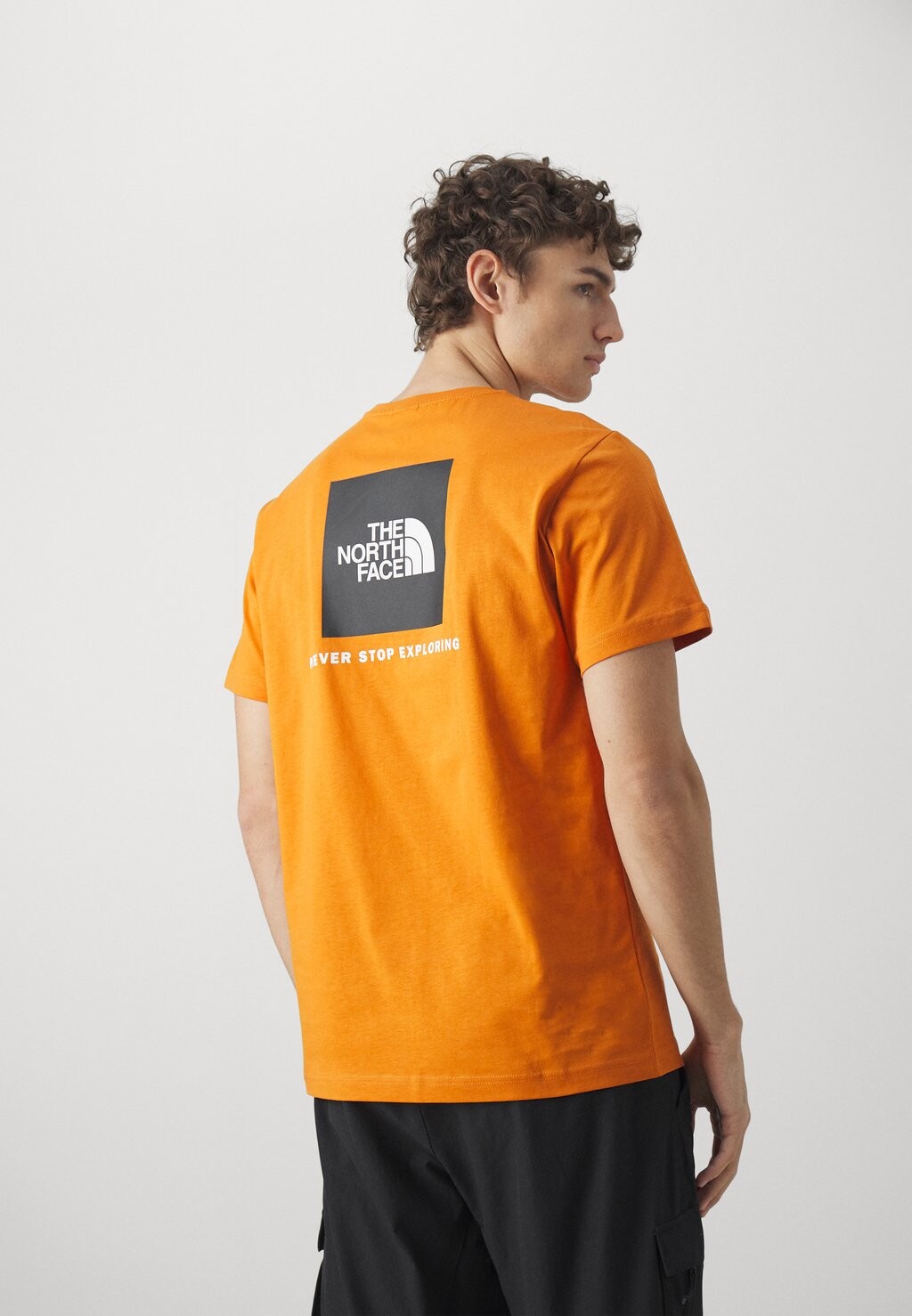 

Футболка с принтом Redbox Tee The North Face, цвет desert rust