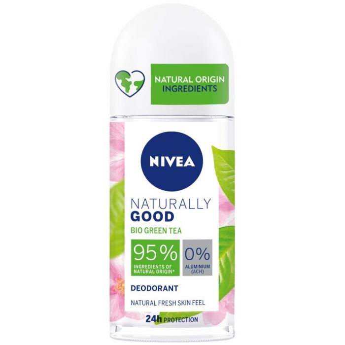 цена Дезодорант Desodorante Roll On Naturally Good Nivea, Té Verde