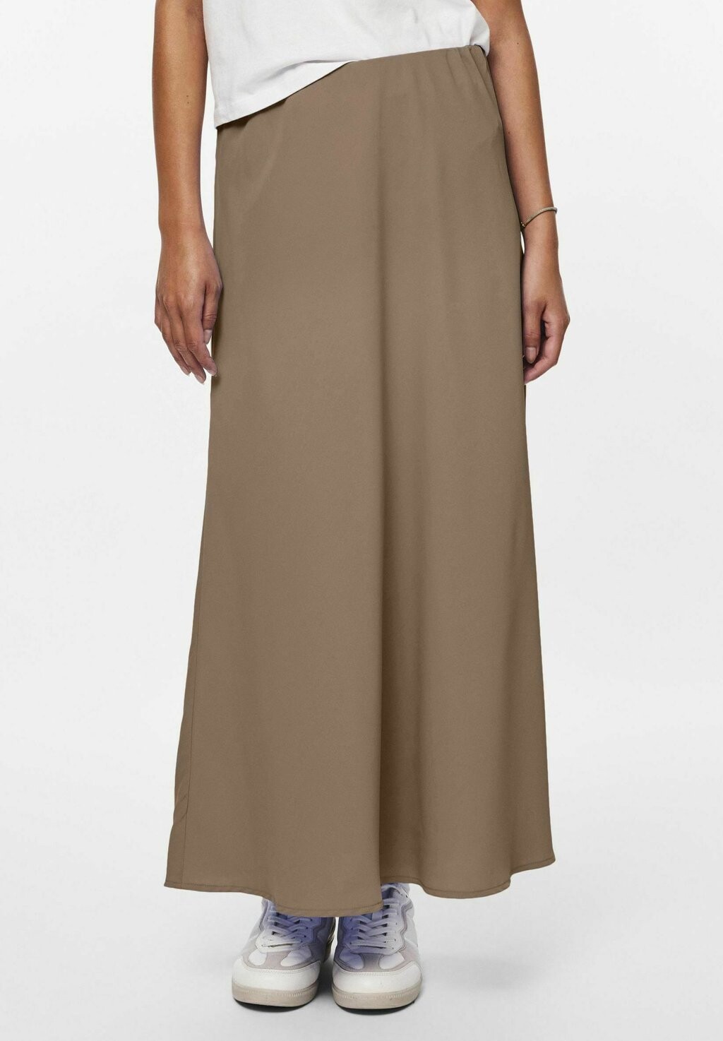 

Юбка макси HIGH WAIST Pieces, цвет fossil
