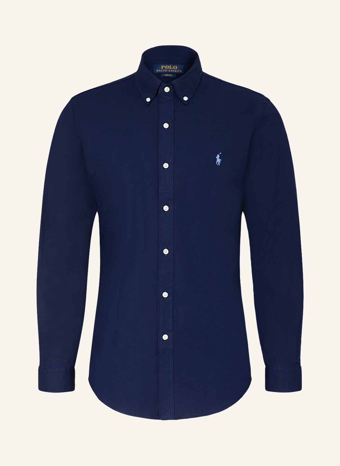 

Рубашка POLO RALPH LAUREN Slim Fit, темно-синий