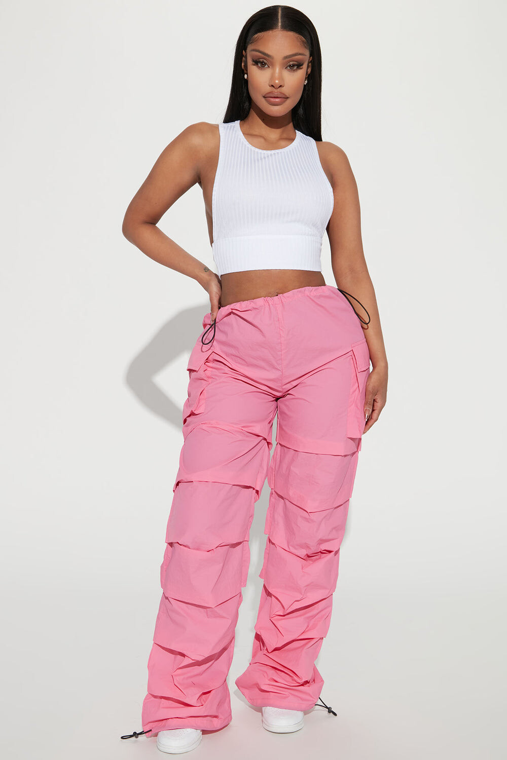 

Брюки Fashion Nova LP10974BFN, розовый