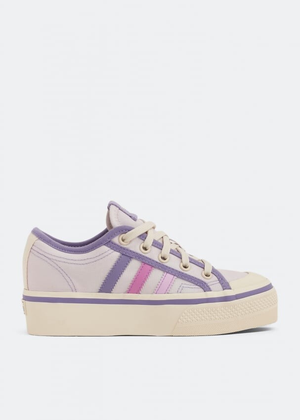 

Кроссовки ADIDAS Nizza platform sneakers, фиолетовый