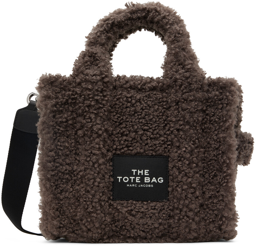 

Серая мини-сумка с короткими ручками The Teddy Marc Jacobs