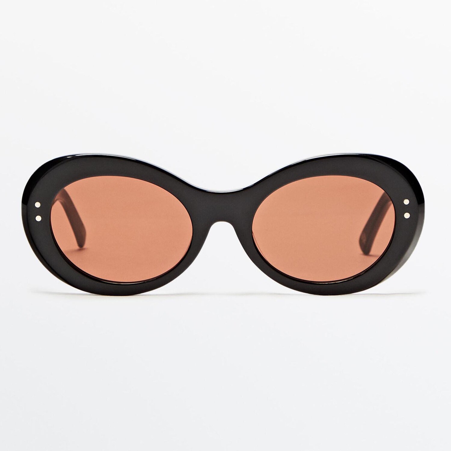 

Солнцезащитные очки Massimo Dutti Oval, черный