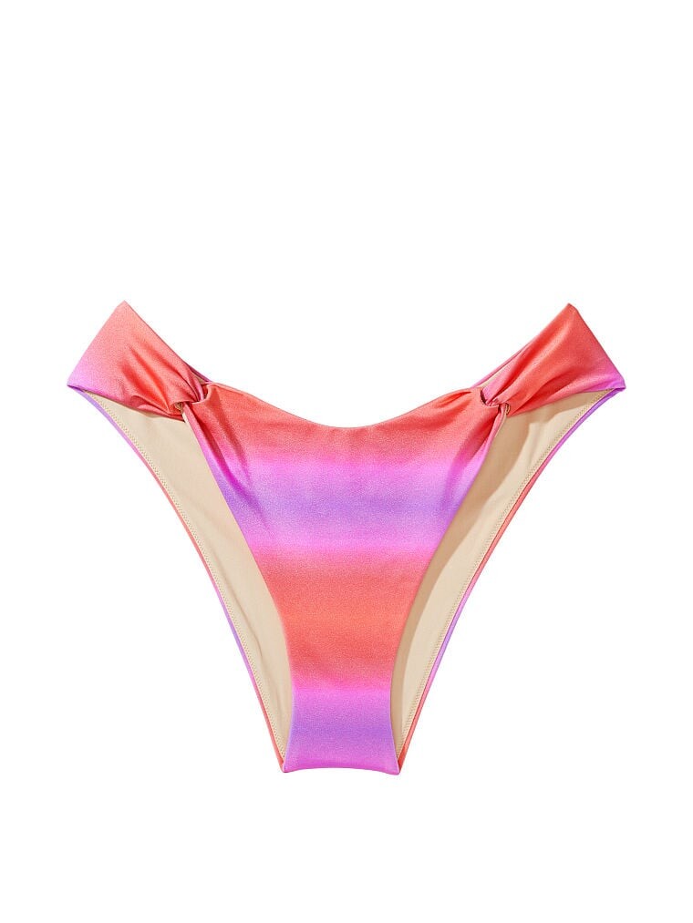 

Плавки бикини Victoria's Secret Swim Twist Brazilian, оранжевый/розовый