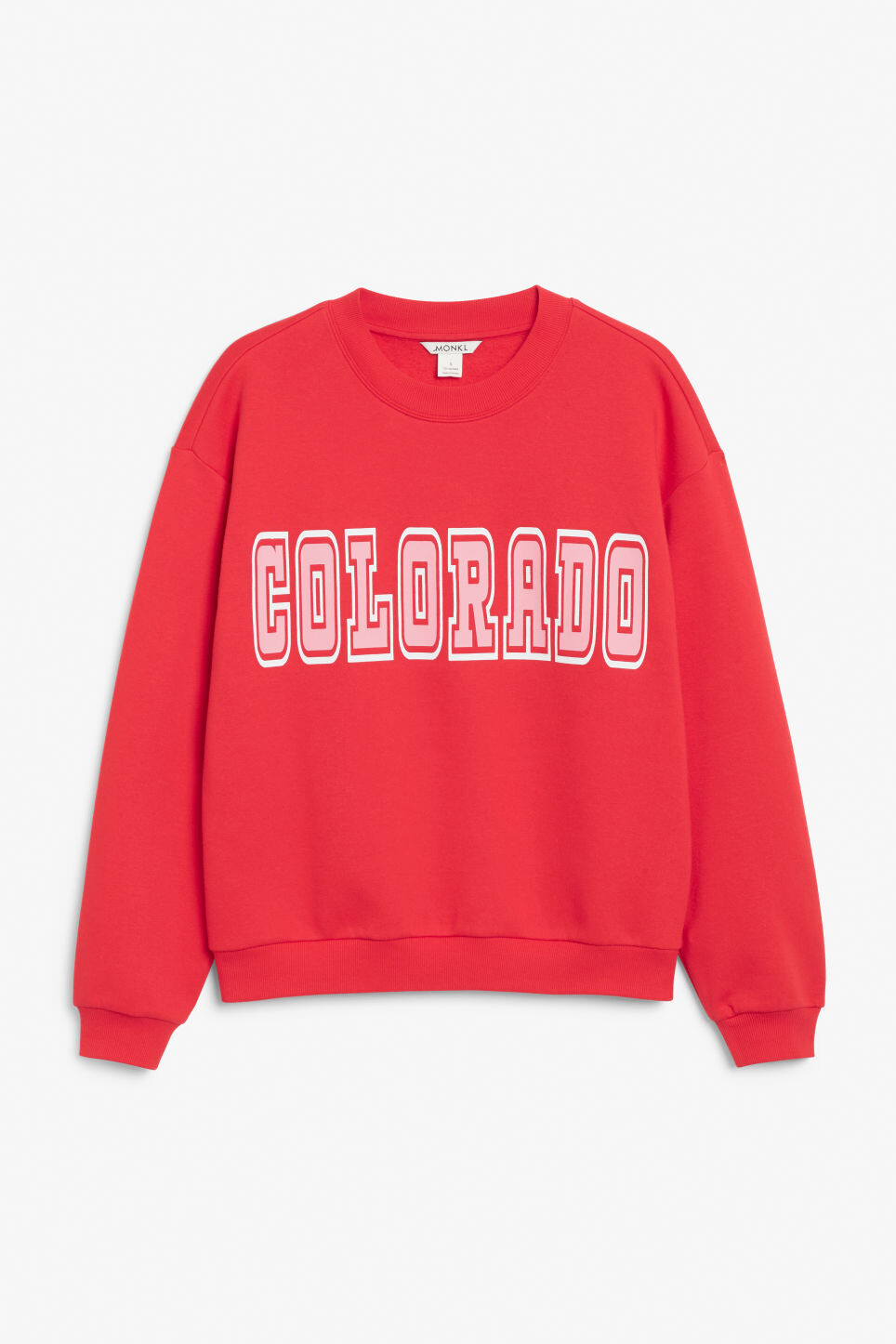 

Свитер Monki с круглым вырезом, красный