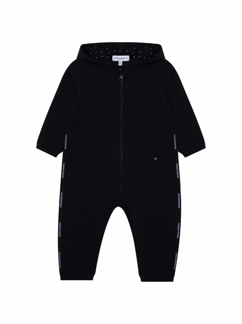 

Хлопковое боди с капюшоном EMPORIO ARMANI