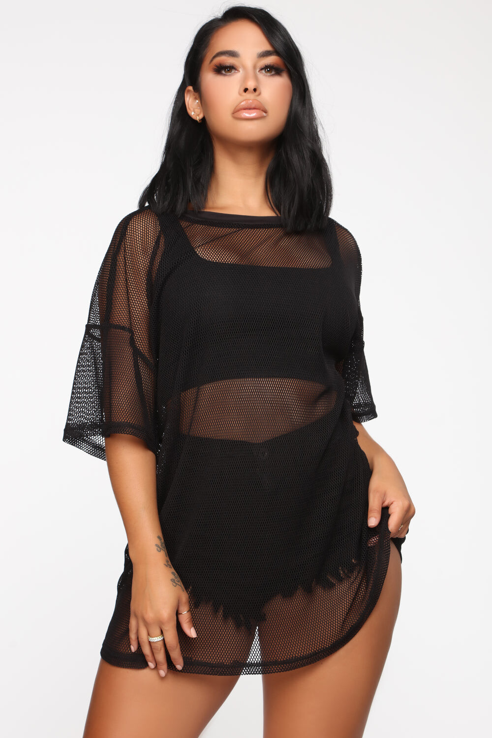 

Топ Fashion Nova T10792, черный
