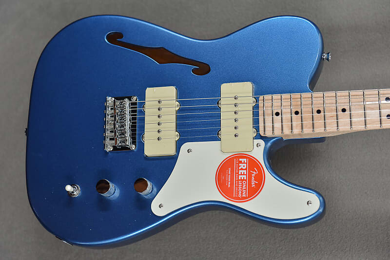 

Паранормальный Cabronita Telecaster Thinline - Лейк-Плэсид Блю Squier Paranormal Cabronita Telecaster Thinline - Lake Placid