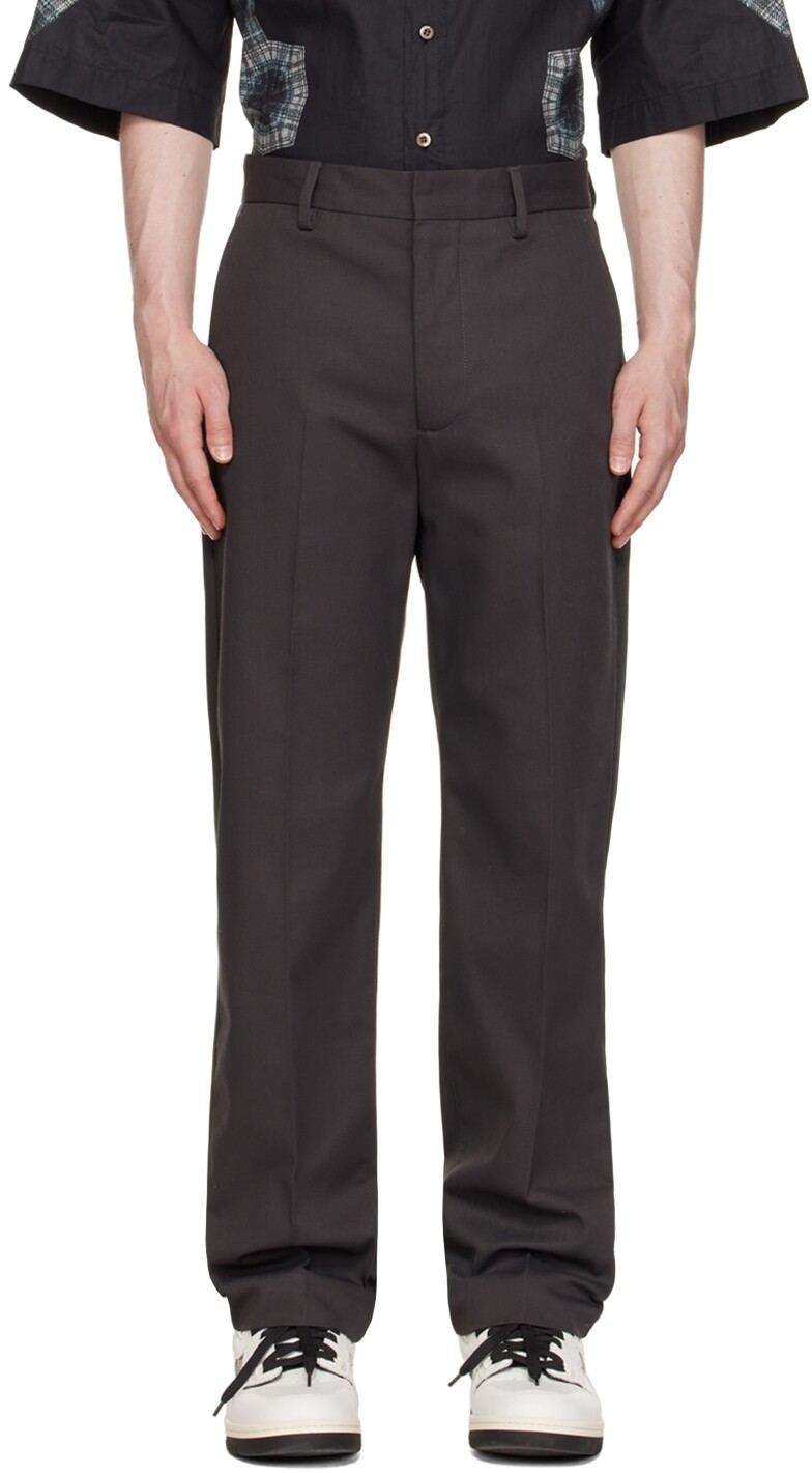 

Серые повседневные брюки Acne Studios