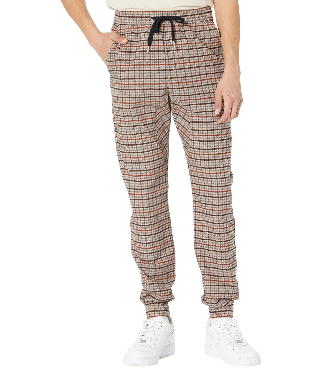 

Брюки ZANEROBE, Plaid Sureshot Jogger Bronco Check