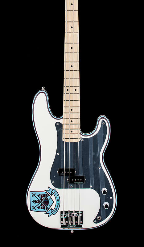 

Бас-гитара Fender Steve Harris Precision Bass — олимпийский белый #39409