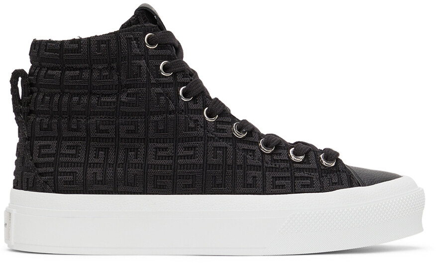 

Черные высокие кеды 4G City Givenchy