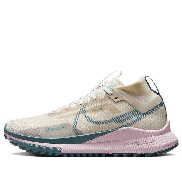 

Кроссовки Nike React Pegasus Trail 4 GORE-TEX 'Sanddrift Pearl Pink', Кремовый
